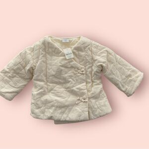 NWT Baby GAP 100% Cotton Quilted Jacket. Size 6-12 Months.